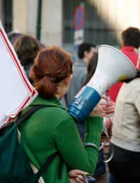 Protest Protesters Non-violent Direct